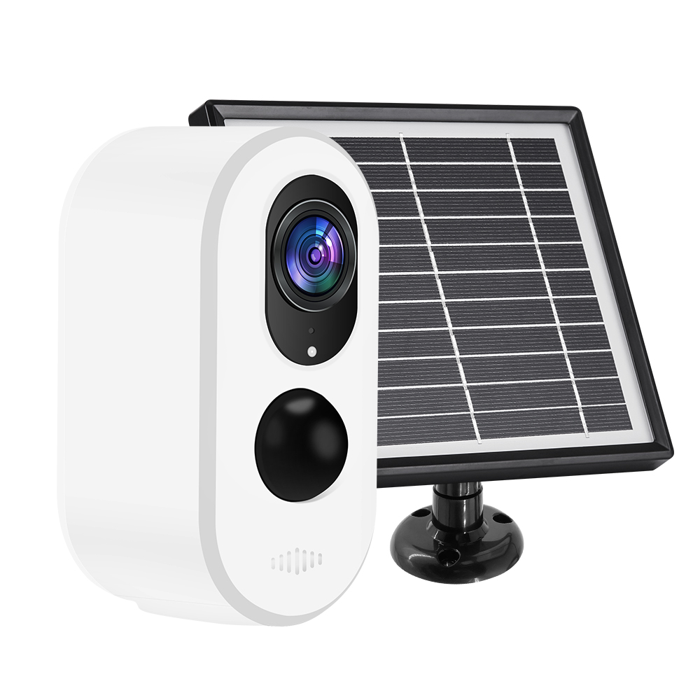 Solar wifi battery camera