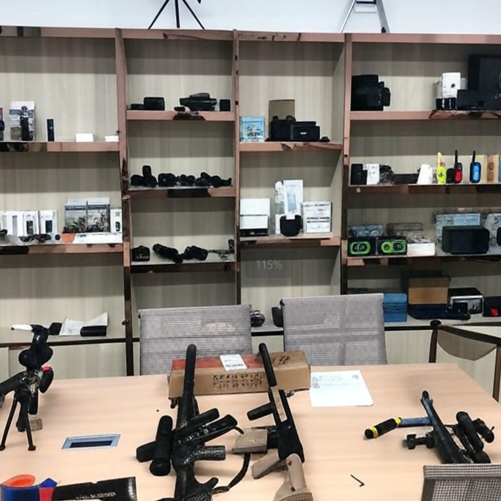 Thermal imaging night vision device exhibition hall