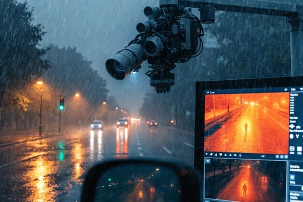 thermal imaging technology heat signature detection diagram